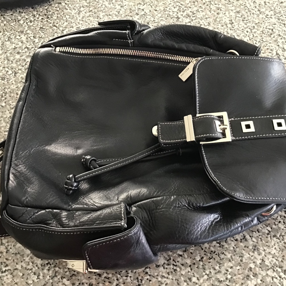 Perlina leather backpack